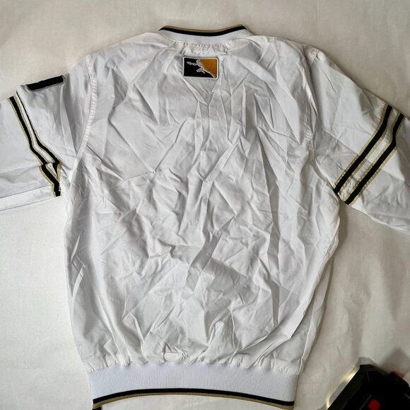 Starter Los Angeles White Gold Pullover Windbreaker Jacket Men’s SMall - Picture 6 of 9